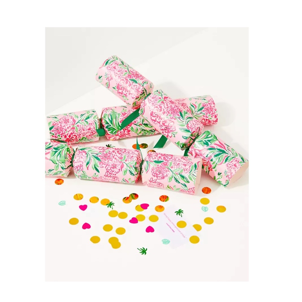 Lilly Pulitzer Koala la la Packaged Party Poppers 6 NIB hostess gift Christmas